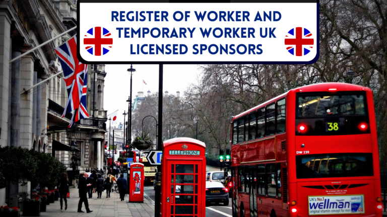 Updated UK register of licenced sponsors